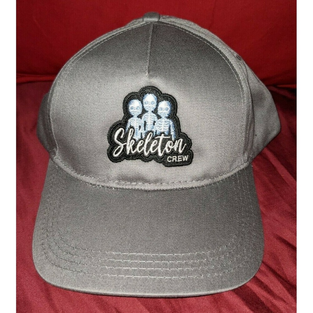 ELEVATE SKELETON CREW STEEL GRAY SNAPBACK HAT CAP NEW SKELETONS RARE HTF